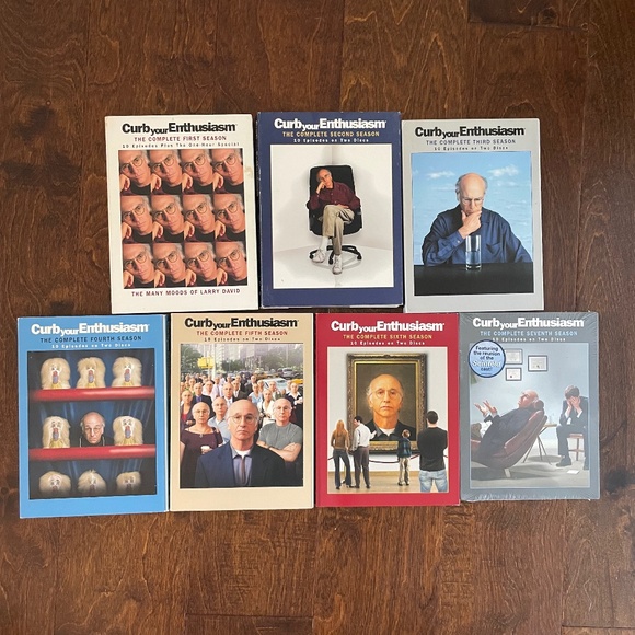 Curb Your Enthusiasm DVD set 1-7